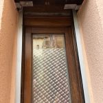 Remplacement d’un tablier de volet roulant en PVC dans un coffre tunnel à Colmar proche de Wintzenheim.