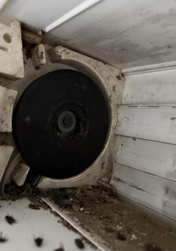 Remplacement poulie et enrouleur à sangle de volet roulant à Kaysersberg près d&rsquo;Ammerschwihr.