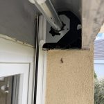 Remplacement d&rsquo;un volet roulant électrique à radio commande SOMFY RS 100 Io dans un coffre tunnel à Andolsheim près de Sundhoffen